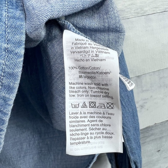 Madewell Shirred Popover Top - Picture 5 of 6